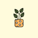 Potted plant icon